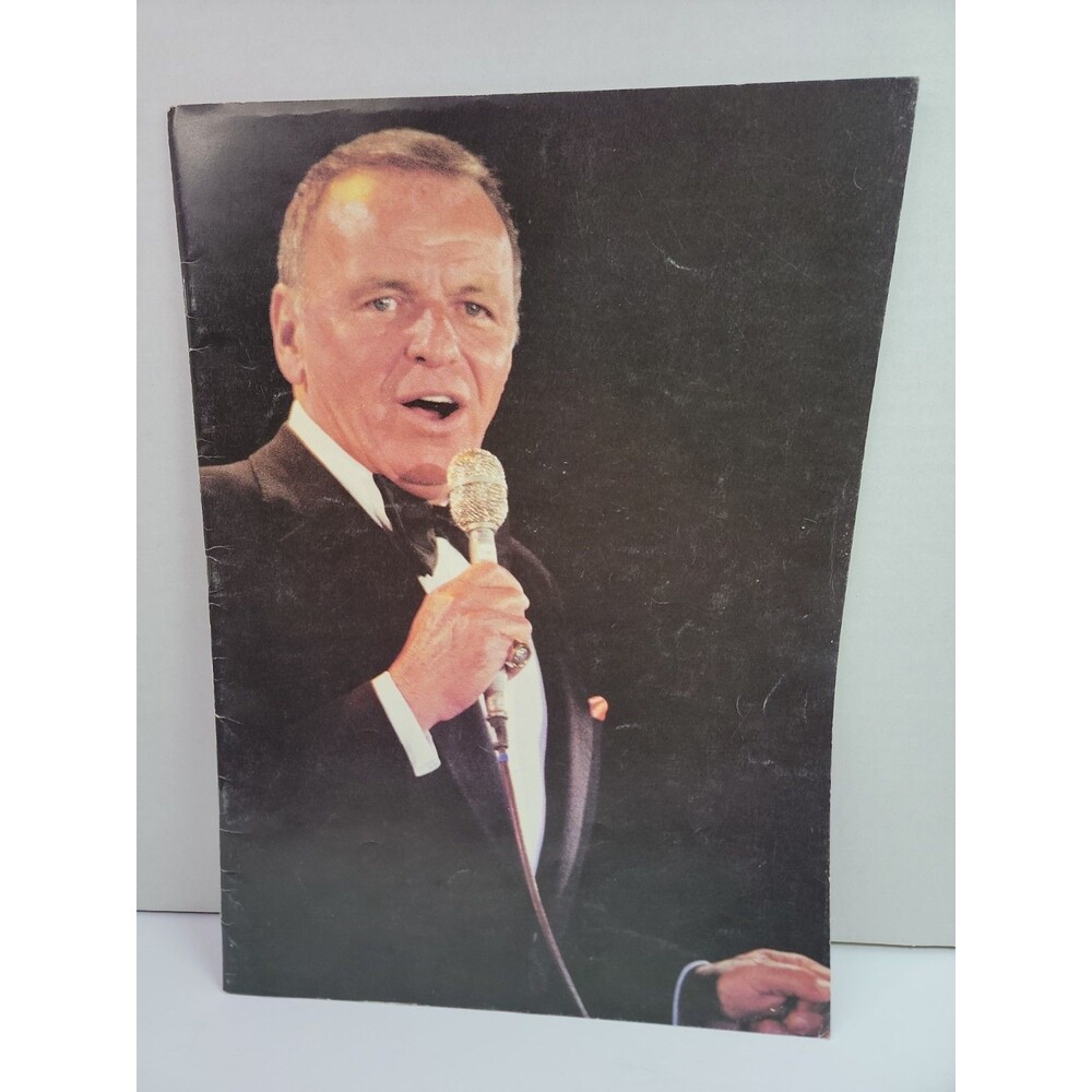 Frank Sinatra Souvenir Concert Program Booklet 1990s Large Photo Magazine